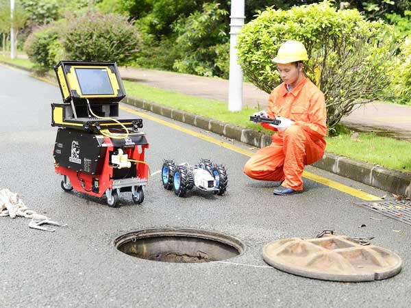 月湖管道机器人检测